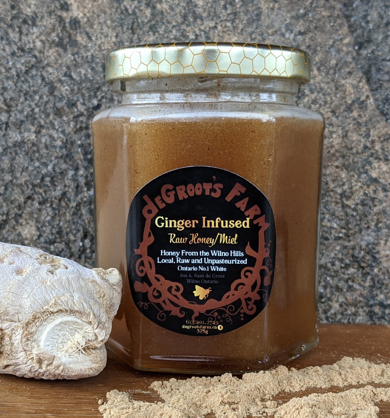 Ginger Infused Honey